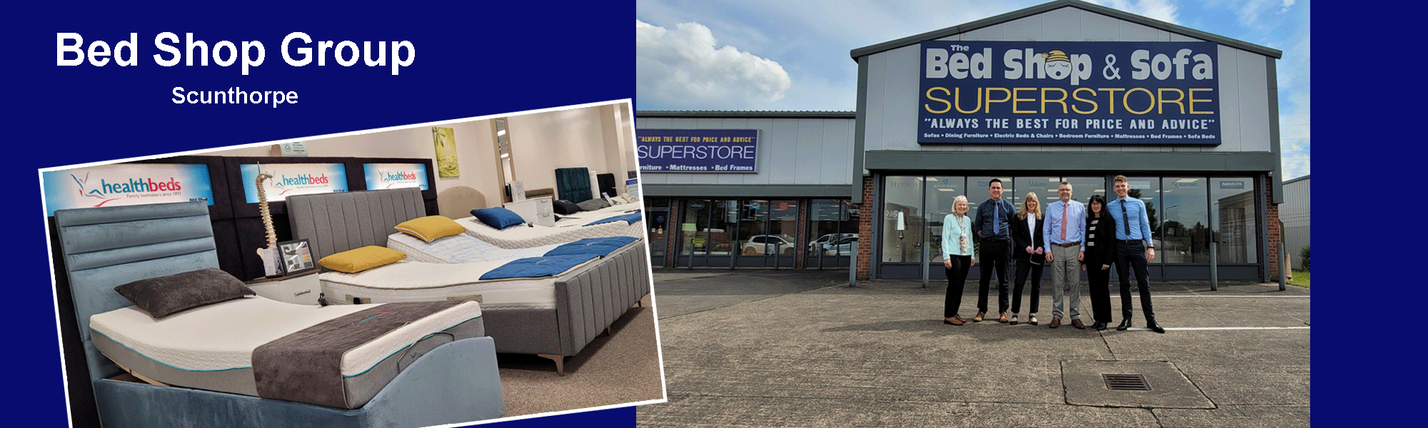 The Bed Shop & Sofa Superstore in Scunthorpe