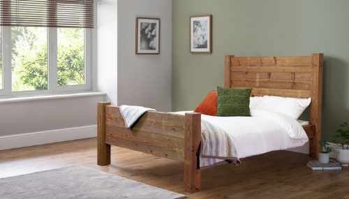 Double Bedstead High Foot End